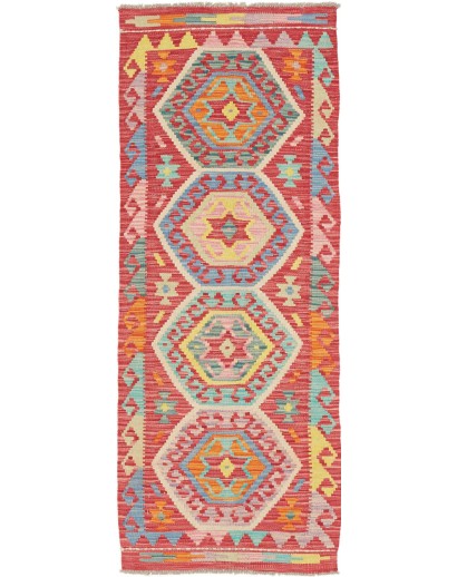 Tappeto Kilim Afghanistan marrone 56x148