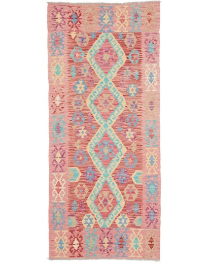 Tappeto Kilim Afghanistan marrone 81x190