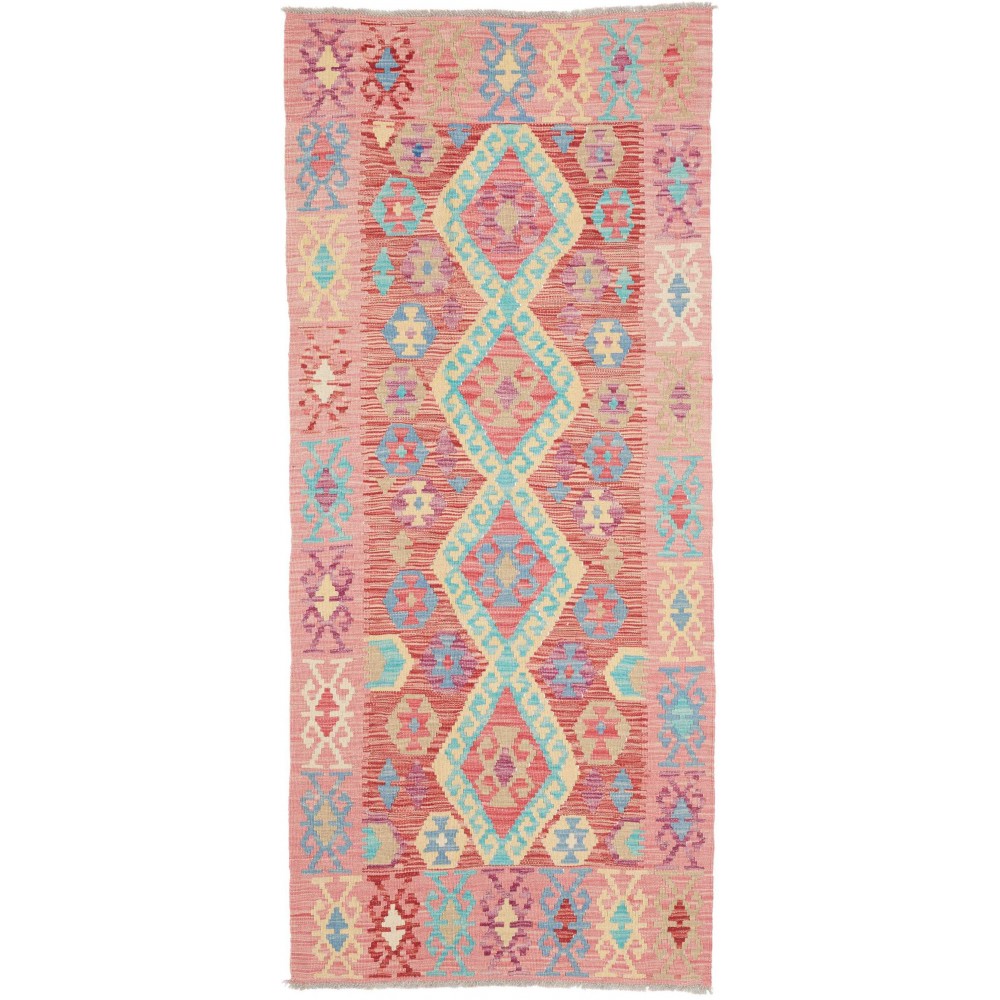 Tappeto Kilim Afghanistan marrone 81x190