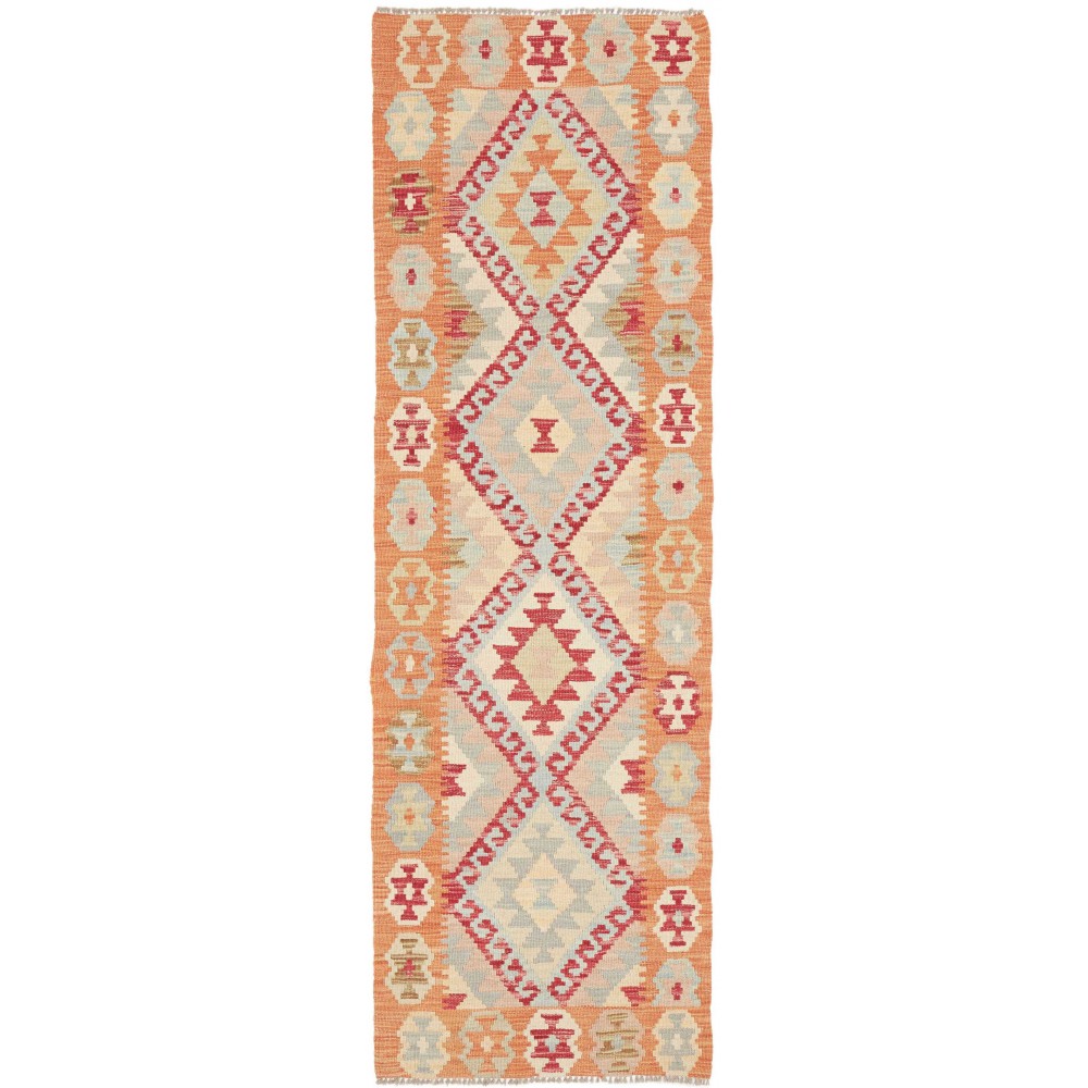 Tappeto Kilim Afghanistan marrone 62x195