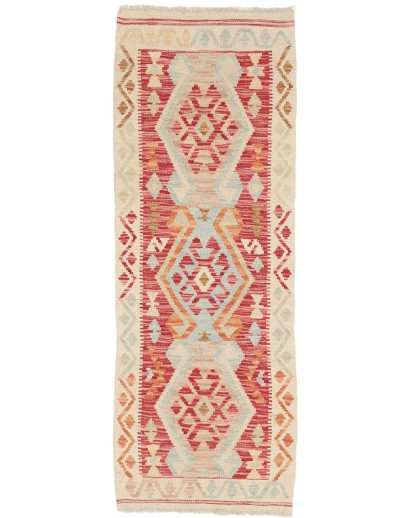 Tappeto Kilim Afghanistan giallo 54x149