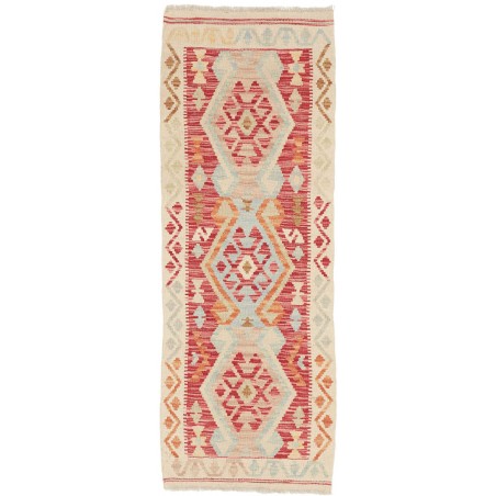 Tappeto Kilim Afghanistan giallo 54x149