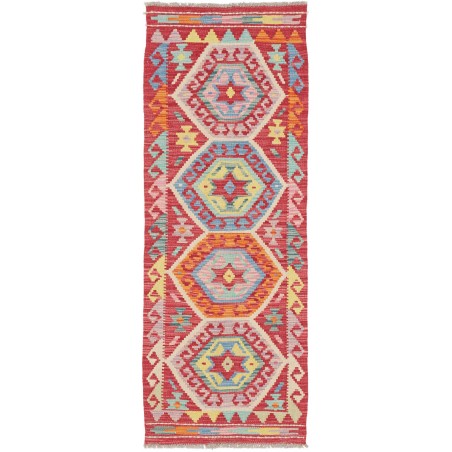 Tappeto Kilim Afghanistan marrone 56x151