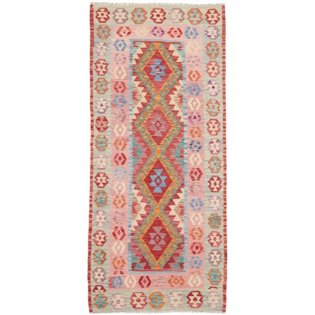 Tappeto Kilim Afghanistan marrone beige 86x197