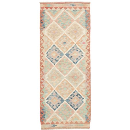 Tappeto Kilim Afghanistan beige giallo 80x198
