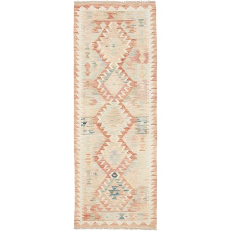 Tappeto Kilim Afghanistan giallo rosso 72x197