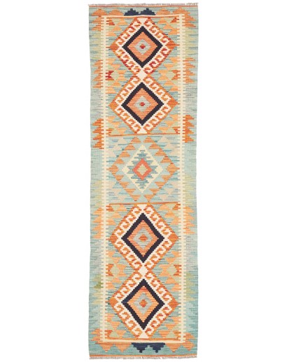 Tappeto Kilim Afghanistan beige marrone 60x192