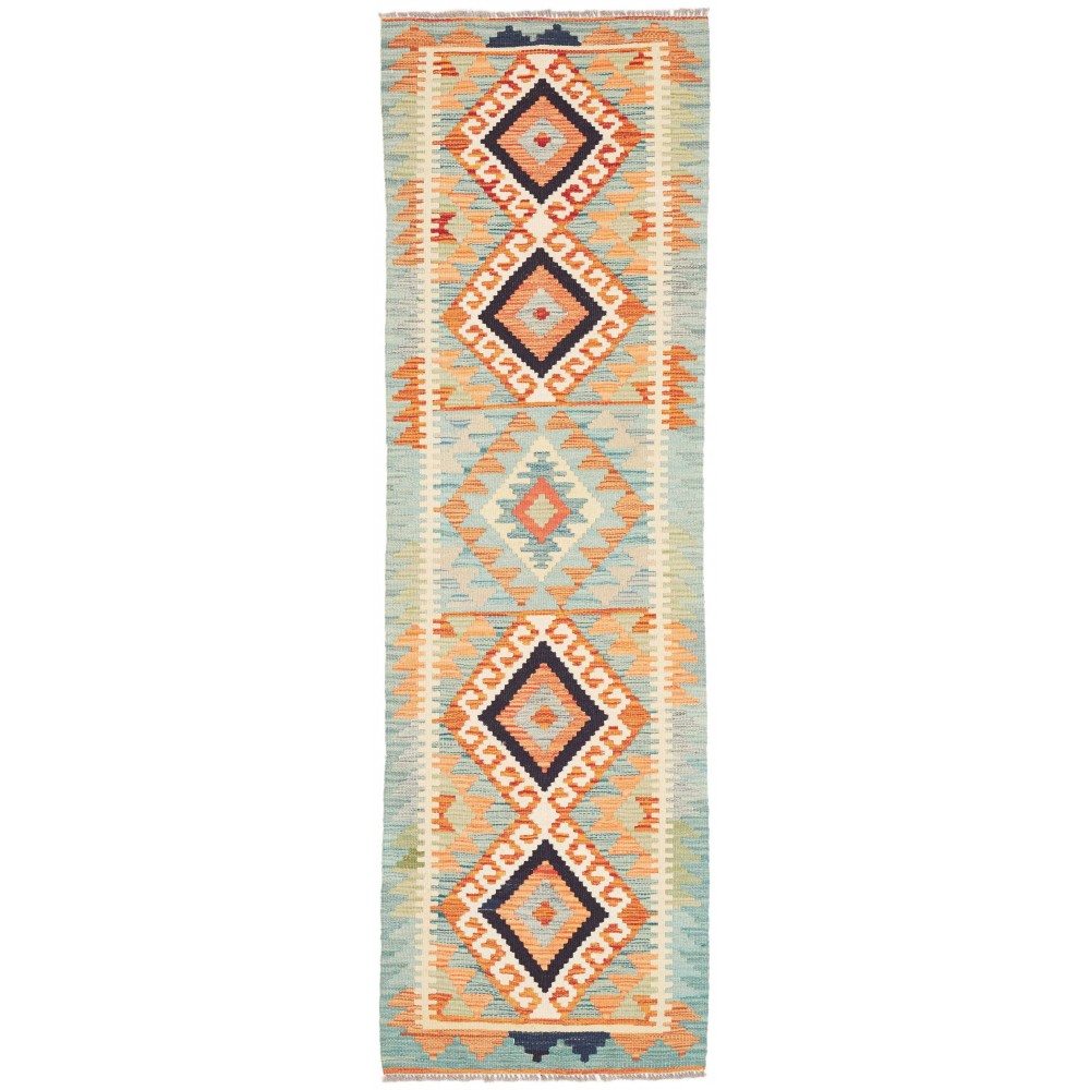 Tappeto Kilim Afghanistan beige marrone 60x192