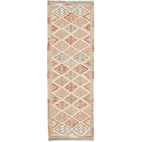 Tappeto Kilim Afghanistan beige marrone 67x197