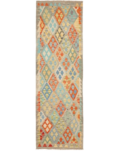 Tappeto Kilim Afghanistan marrone 75x240
