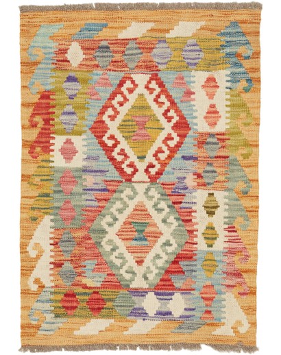Tappeto Kilim Afghanistan marrone 60x85
