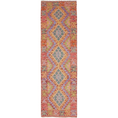 Tappeto Kilim Afghanistan marrone 75x249