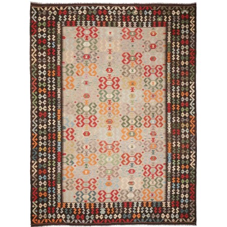 Tappeto Kilim Afghanistan marrone 259x342