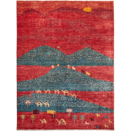Tappeto Fun Collection Pakistan marrone grigio 173x230