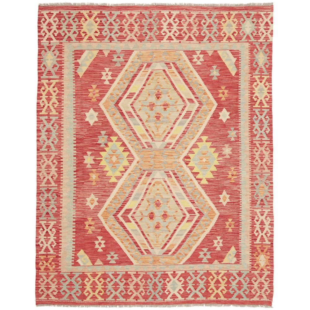 Tappeto Kilim Afghanistan marrone 154x197