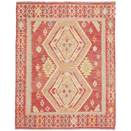 Tappeto Kilim Afghanistan marrone 154x197
