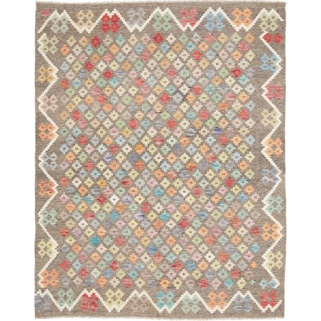 Tappeto Kilim Afghanistan marrone 156x193