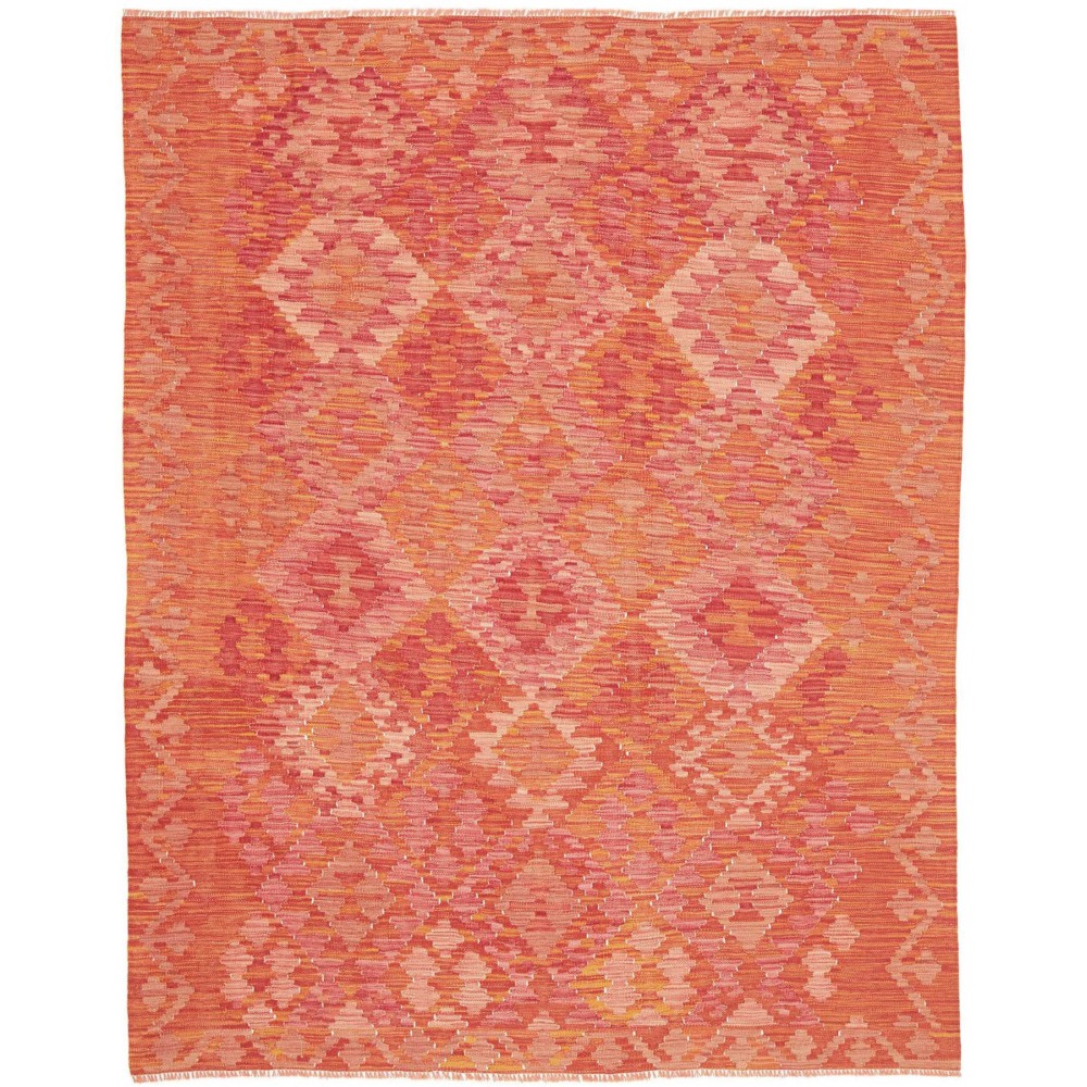 Tappeto Kilim Afghanistan rosso 150x193