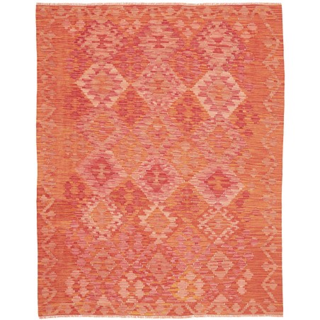 Tappeto Kilim Afghanistan rosso 150x193