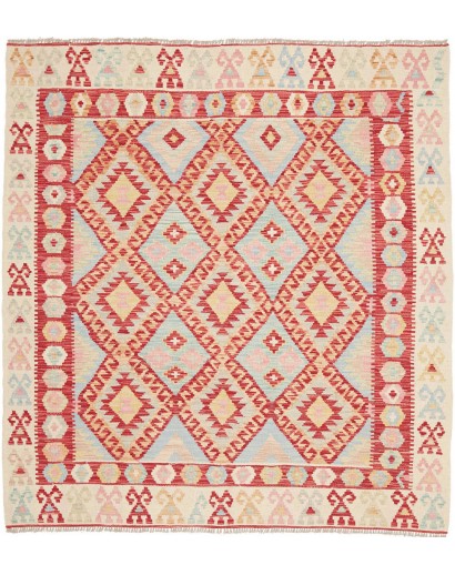Tappeto Kilim Afghanistan giallo 167x179