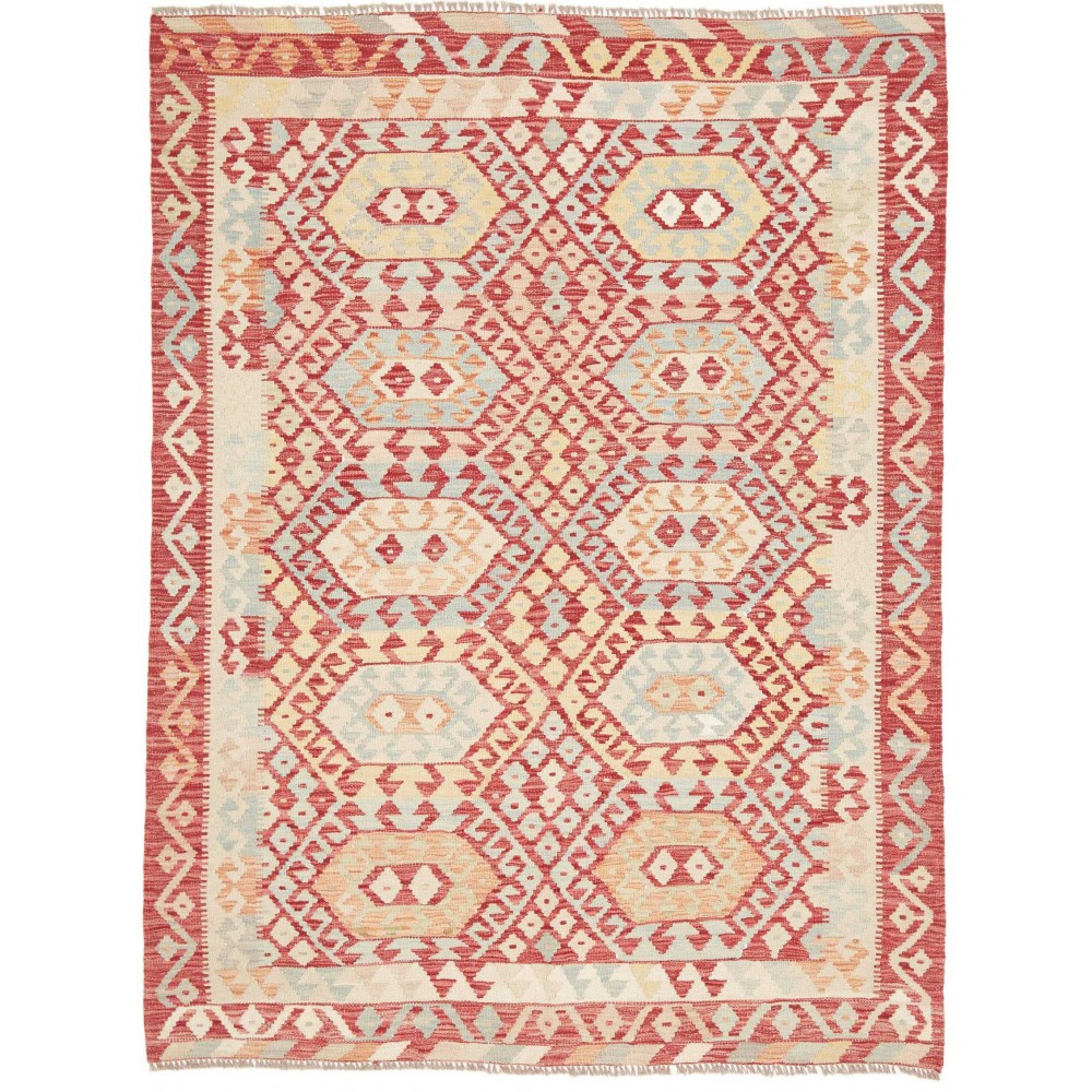 Tappeto Kilim Afghanistan giallo 149x198