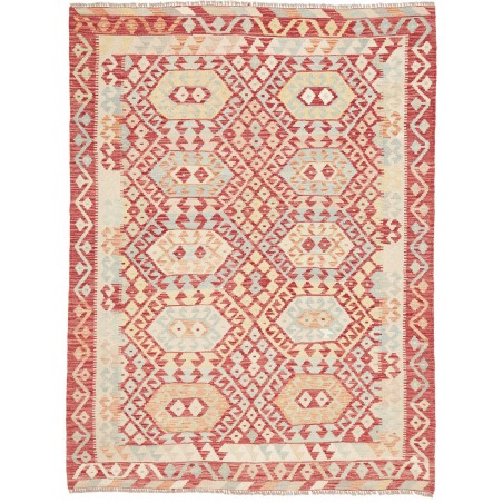 Tappeto Kilim Afghanistan giallo 149x198