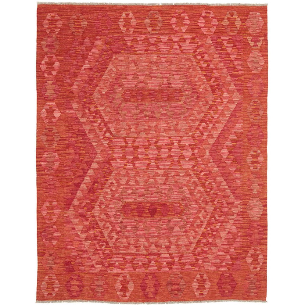 Tappeto Kilim Afghanistan rosso 156x198