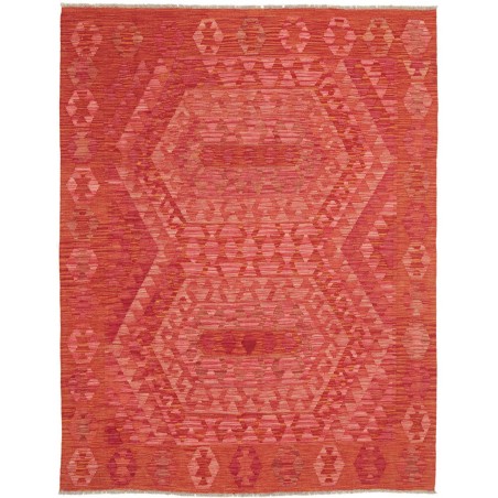 Tappeto Kilim Afghanistan rosso 156x198