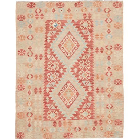 Tappeto Kilim Afghanistan marrone 144x187