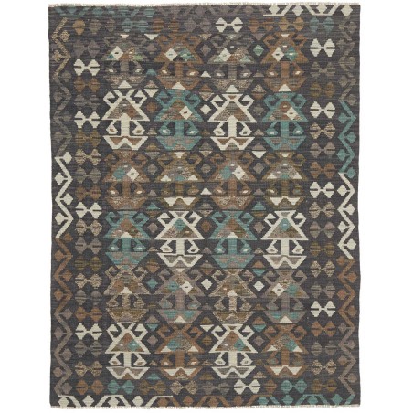 Tappeto Kilim Afghanistan azzurro beige 151x198