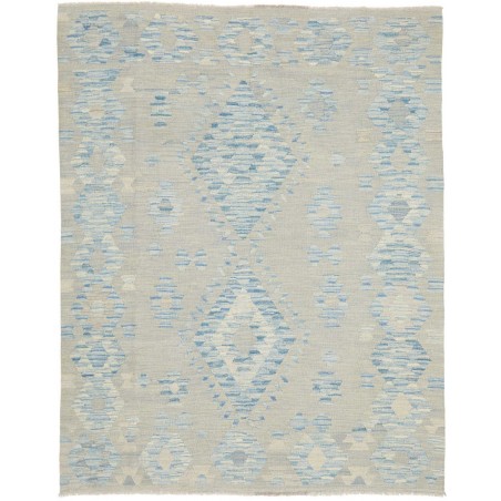 Tappeto Kilim Afghanistan beige azzurro 152x196