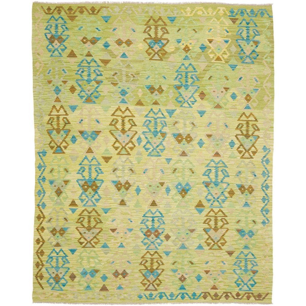 Tappeto Kilim Afghanistan marrone 162x205