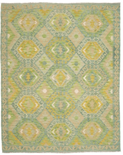 Tappeto Kilim Afghanistan marrone 159x200