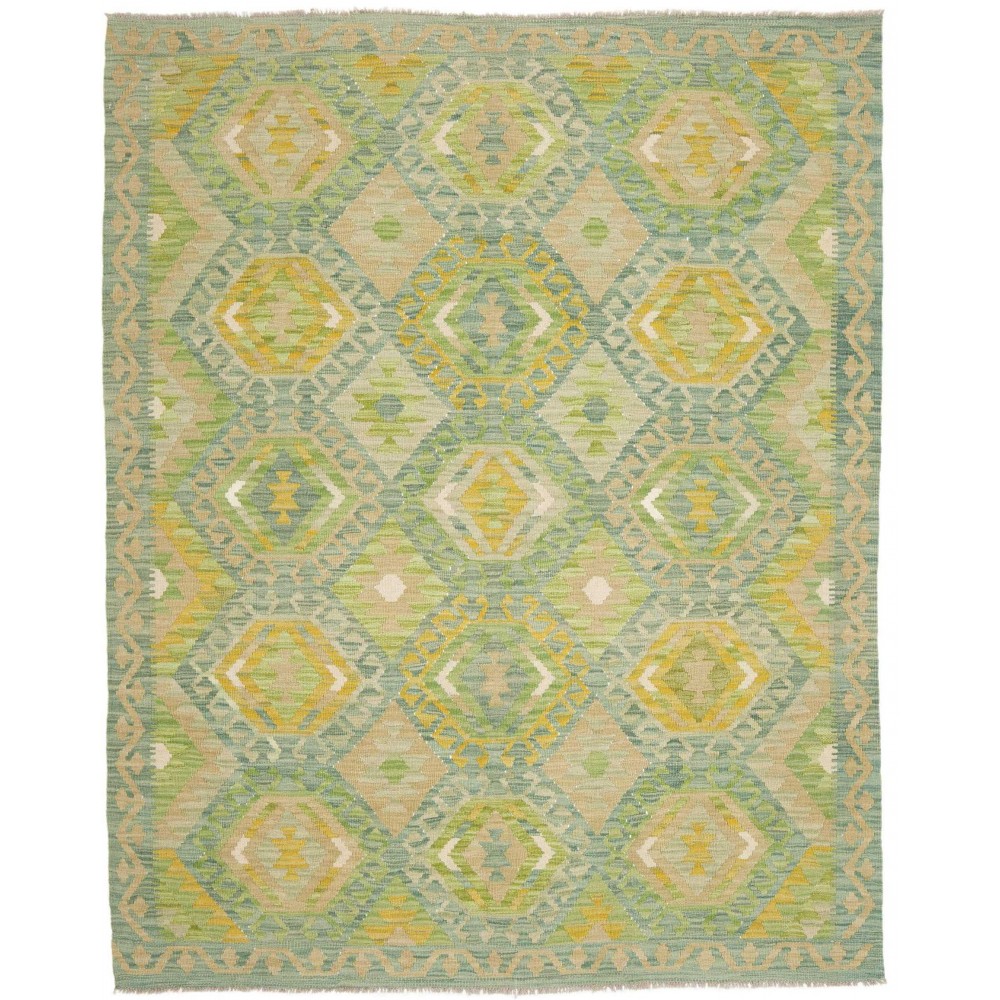 Tappeto Kilim Afghanistan marrone 159x200