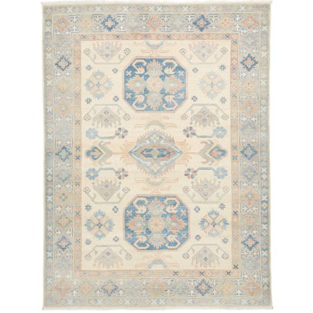 Tappeto Kazak Afghanistan bianco 153x207