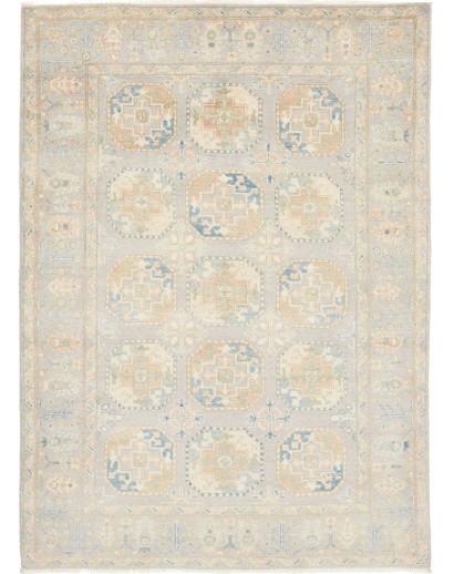 Tappeto Kazak Afghanistan bianco 144x198