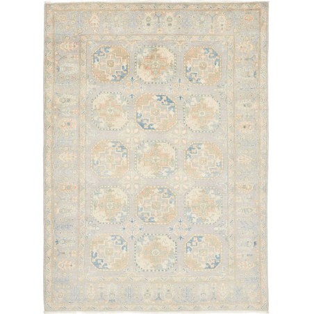Tappeto Kazak Afghanistan bianco 144x198