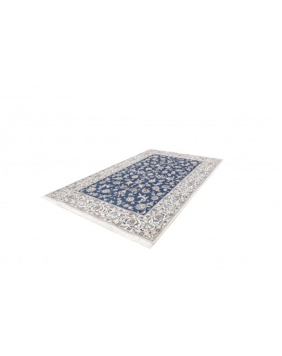 Tappeto Nain Kashmar Persia grigio blu 201x300