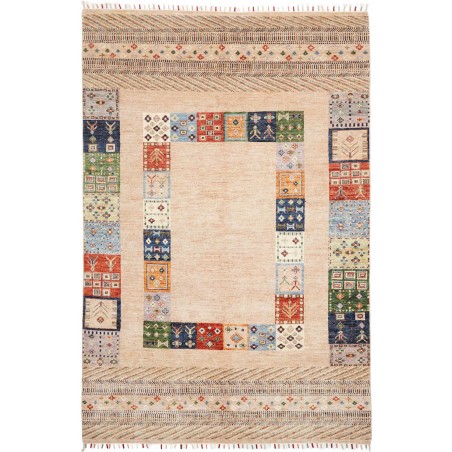 Tappeto Siva Pakistan beige marrone 168x254