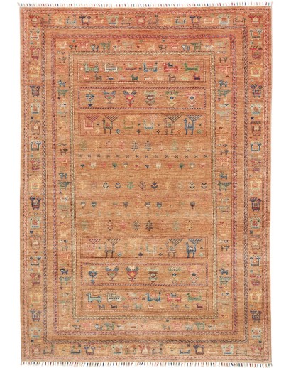 Tappeto Rubin Pakistan marrone arancione 171x243