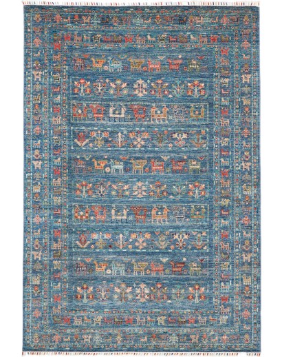 Tappeto Rubin Pakistan grigio beige 166x240