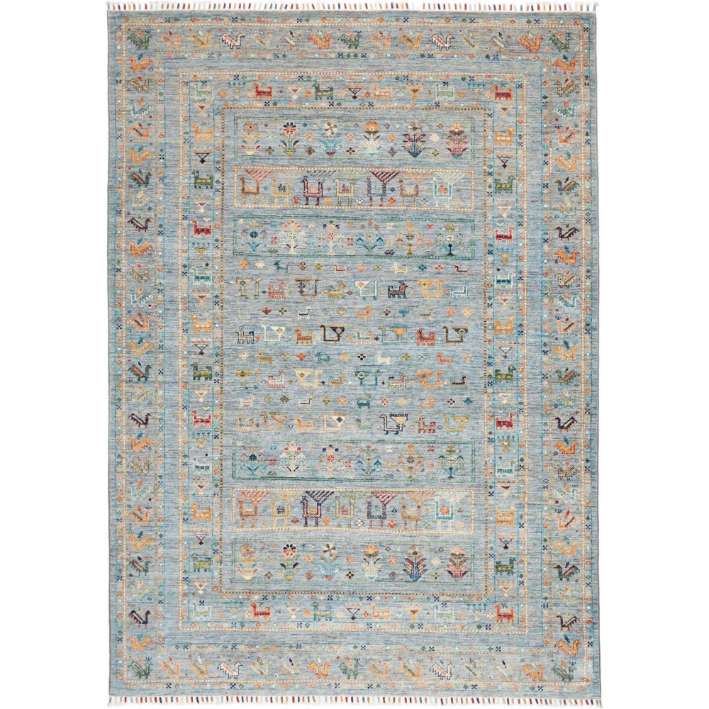 Tappeto Rubin Pakistan azzurro 165x231