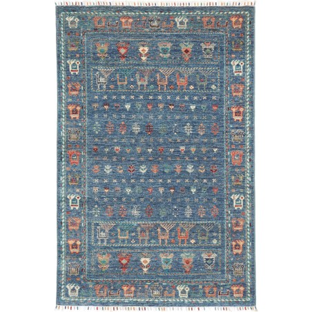 Tappeto Rubin Pakistan grigio azzurro 120x183
