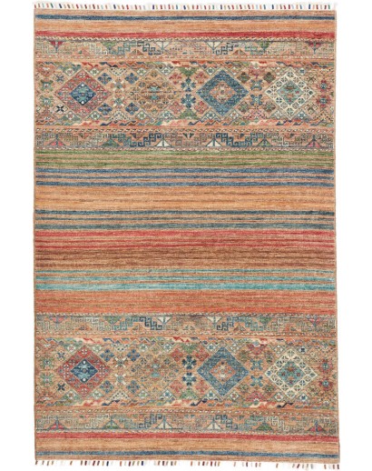 Tappeto Rubin Pakistan marrone grigio 127x188
