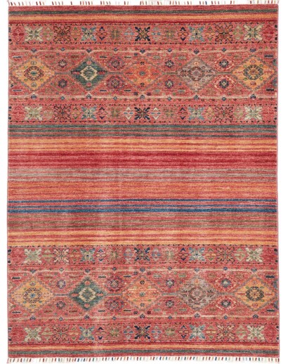 Tappeto Rubin Pakistan rosso bianco 154x198