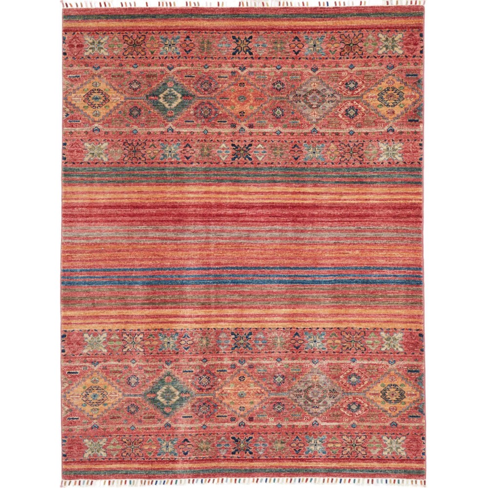 Tappeto Rubin Pakistan rosso bianco 154x198