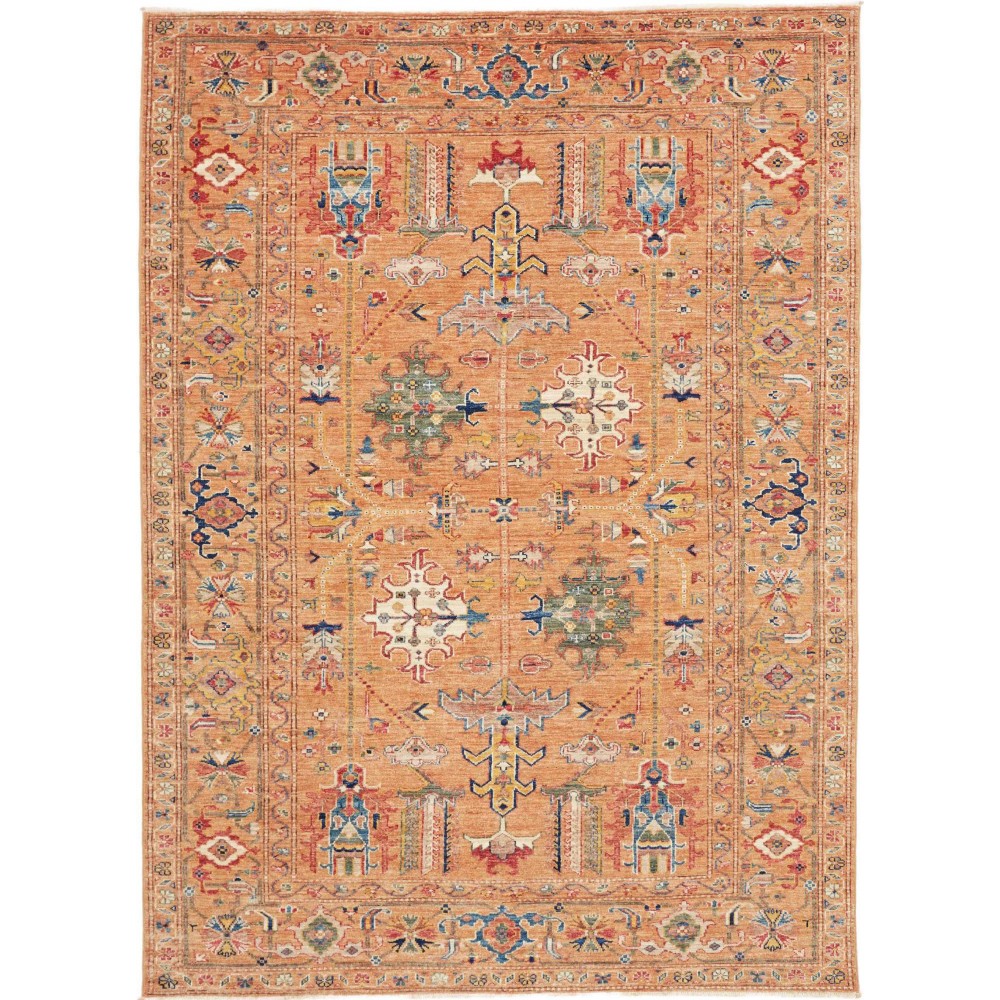 Tappeto Kazak Fine Pakistan arancione 172x237