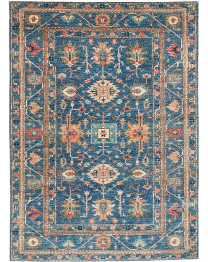Tappeto Kazak Fine Pakistan bianco marrone 172x240