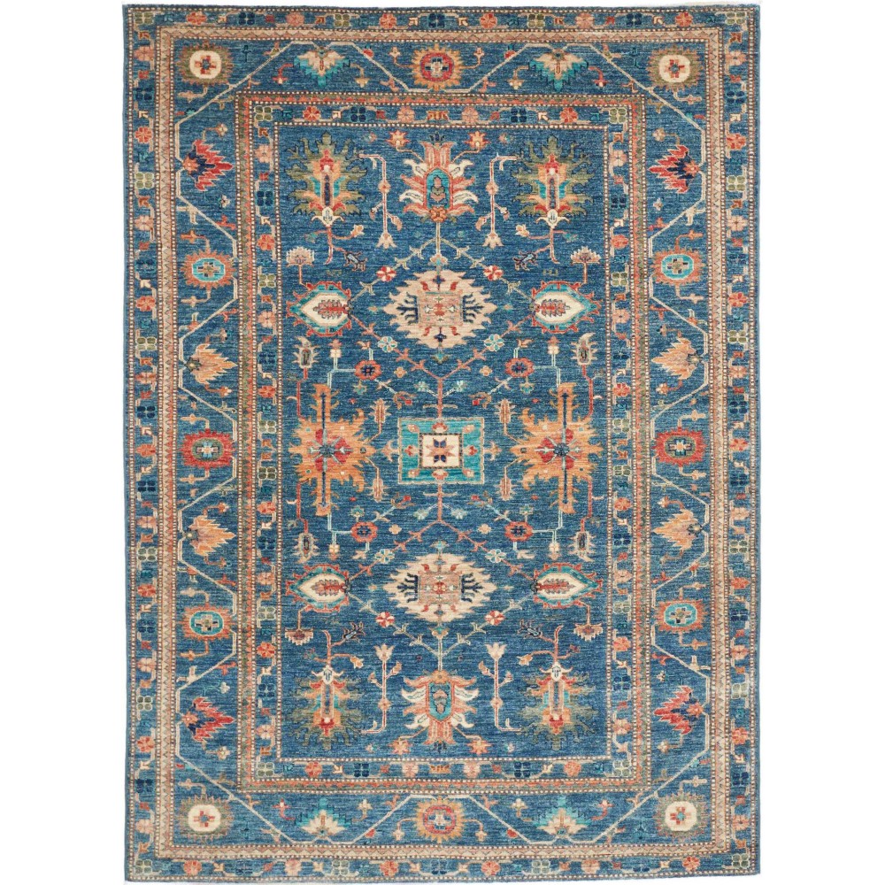 Tappeto Kazak Fine Pakistan bianco marrone 172x240