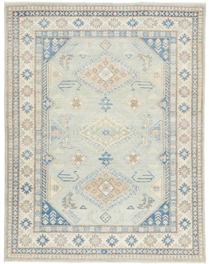 Tappeto Kazak Afghanistan bianco 152x197